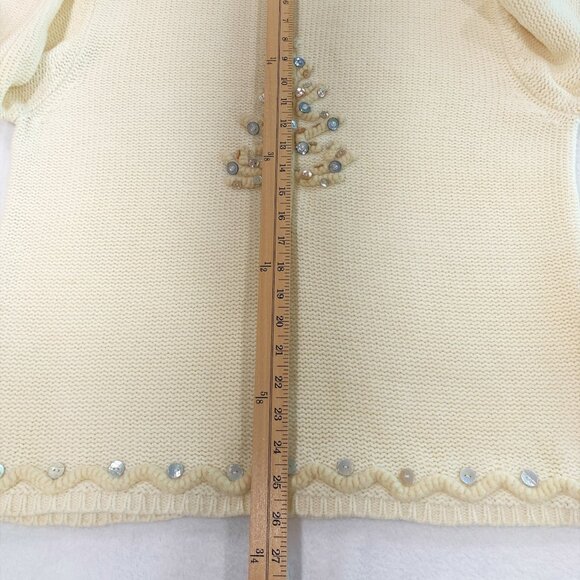 Coldwater Creek Women's Knitted Christmas Sweater Size XL - Picture 11 of 11